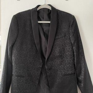 Men's Floral Suit Jacket Blazer